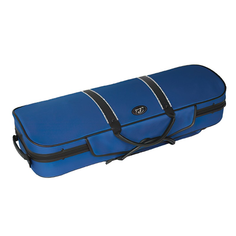 Étui pour alto Pedi NiteFlash rectangulaire 16,5'' Bleu