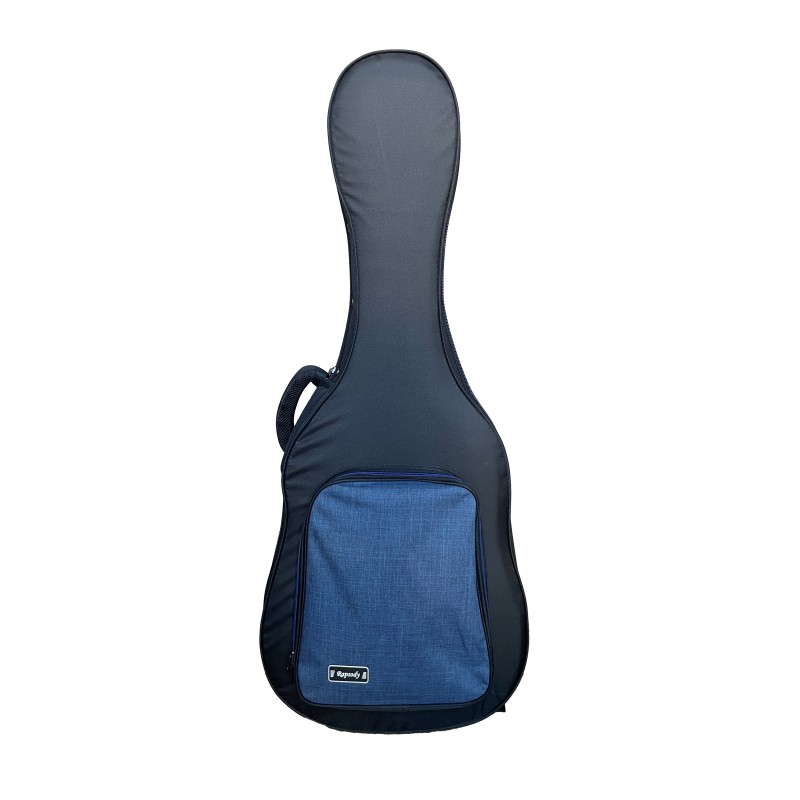 Étui guitare classique  Noir/Bleu